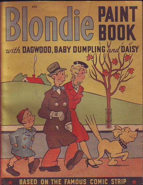 Image for BLONDIE PAINT BOOK with Dagwood, Baby Dumpling and Daisy