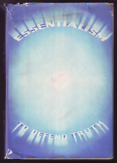 Image for ESSENTIALISM, The First Book