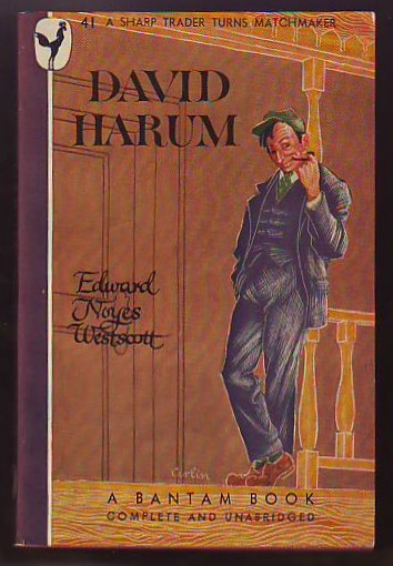 Image for DAVID HARUM, A Story of American Life