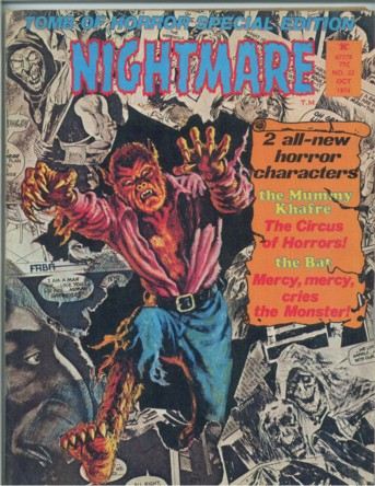 Image for Nightmare No. 22, October/Oct. 1974/'74 (signed)