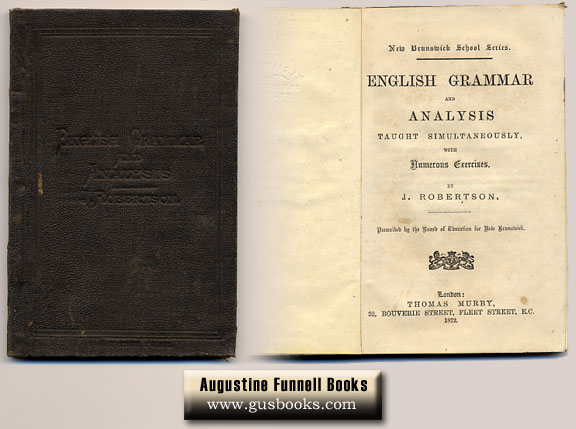 ENGLISH GRAMMAR AND ANALYSIS Taught Simultaneously With Numerous Exercises Image for ENGLISH GRAMMAR AND ANALYSIS Taught Simultaneously With Numerous Exercises