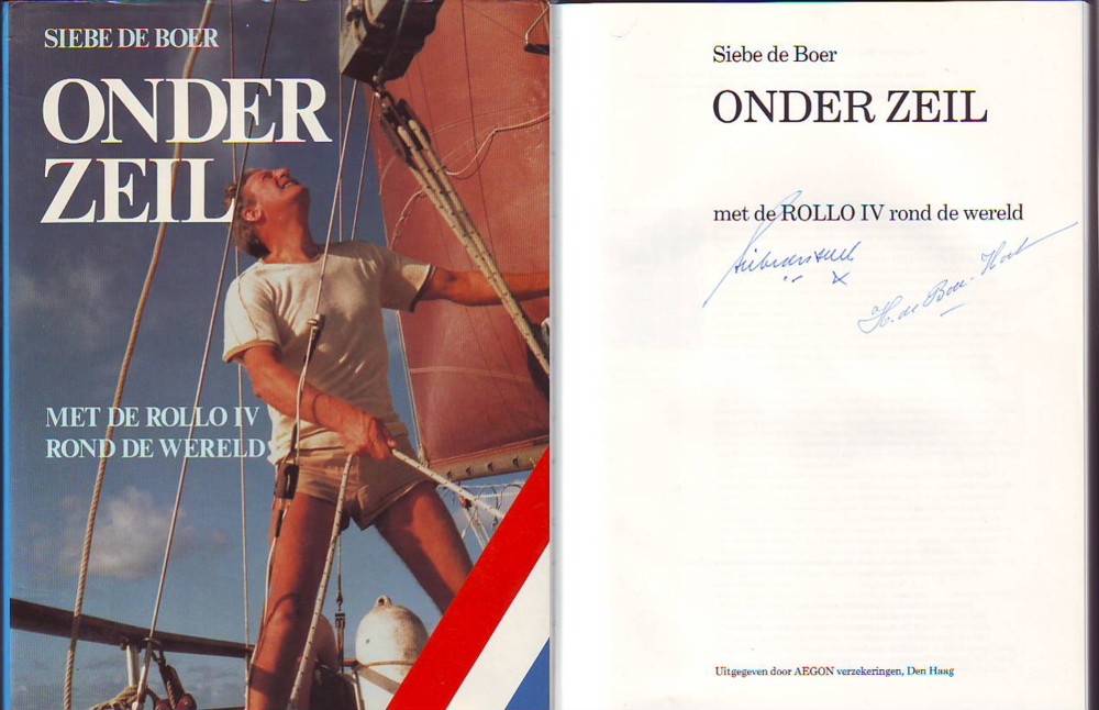 Image for ONDER ZEIL, met de ROLLO IV rond de wereld (signed)