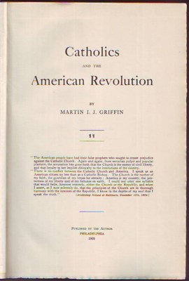 Catholics and the American Revolution, Volume II/Vol. 2 Image for Catholics and the American Revolution, Volume II/Vol. 2
