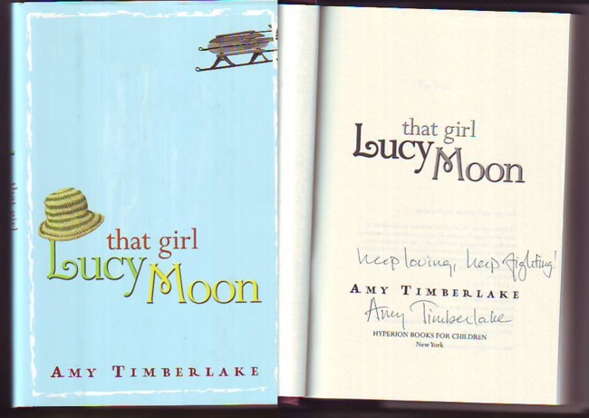 Image for That Girl Lucy Moon (signed)