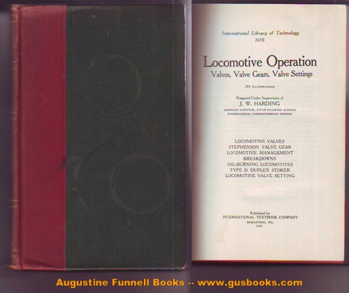 Image for LOCOMOTIVE OPERATION, Valves, Valve Gears, Valve Settings