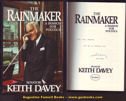 THE RAINMAKER, A Passion for Politics (signed) Image for THE RAINMAKER, A Passion for Politics (signed)