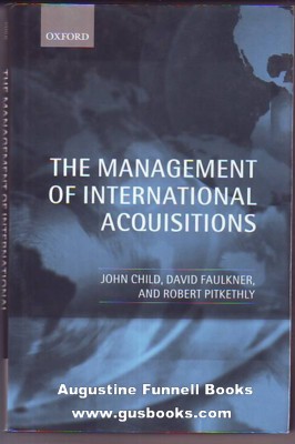 Image for The Management of International Acquisitions