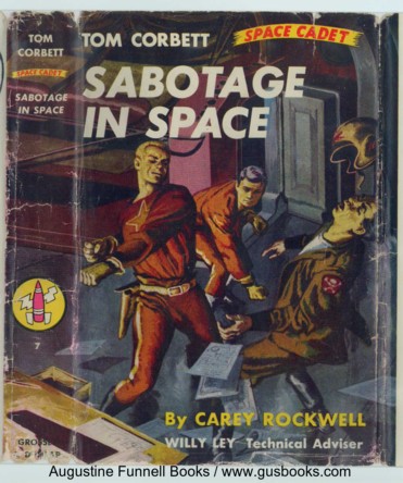 Image for Sabotage in Space, Tom Corbett Space Cadet #7
