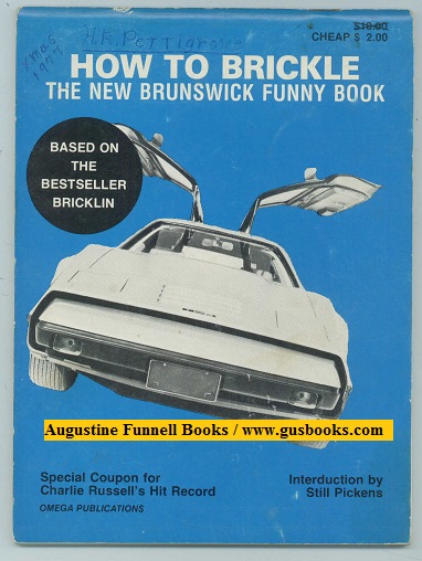 Image for HOW TO BRICKLE, The New Brunswick Funny Book