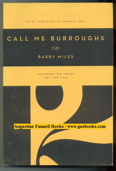 Image for CALL ME BURROUGHS, A Life