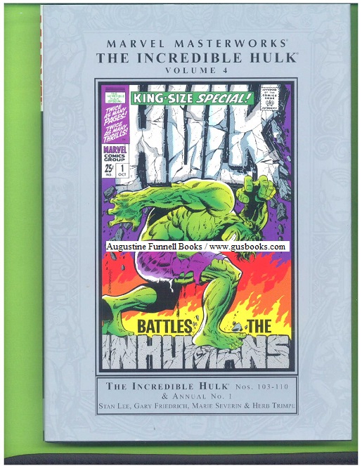 Image for Marvel Masterworks, THE INCREDIBLE HULK, Volume 4