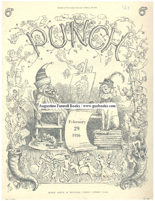 Image for PUNCH, or The London Charivari (2 issues: December 31, 1931, No. 4721, Volume CLXXXI; and February 29, 1956, No. 6026, Volume CCXXX)
