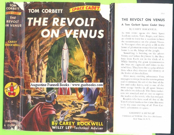 Image for The Revolt on Venus (Tom Corbett Space Cadet #5)
