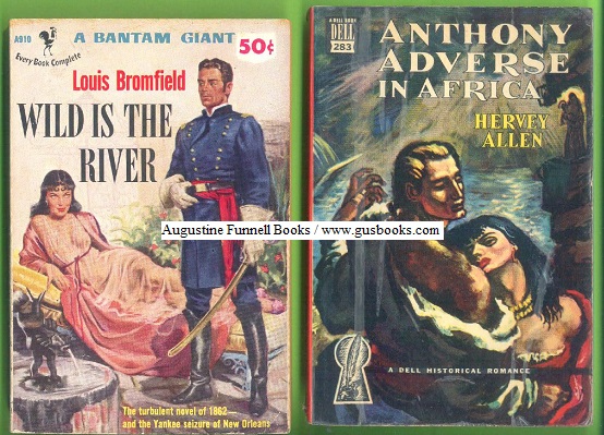 Image for An AFB 4-book historical fiction multi-pack: Anthony Adverse in Africa, Wild is the River, The Courts of the Lion, Fair Wind to Java