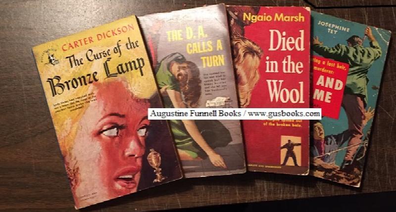 Image for An AFB 4-book mystery multi-pack:  The Curse of the Bronze Lamp, The D.A. Calls a Turn, Died in the Wool, and Come and Kill Me
