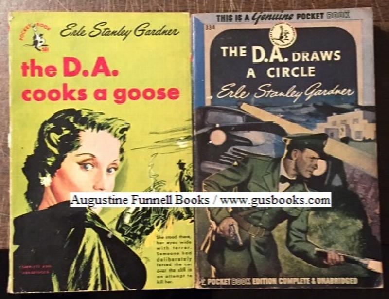 Image for An AFB 4-book Erle Stanley Gardner multi-pack:  The Case of the Substitute Face, The D.A. Cooks a Goose, The D.A. Draws a Circle, Murder Up My Sleeve