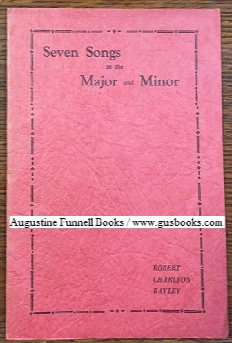 Image for Seven Songs in the Major and Minor