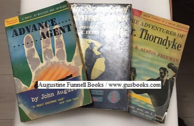 Image for AN AFB 5-book mystery/thriller multi-pack:  Advance Agent, The Scandal of Father Brown, The Adventures of Dr. Thorndyke, The Assassin, The Phantom of the Opera
