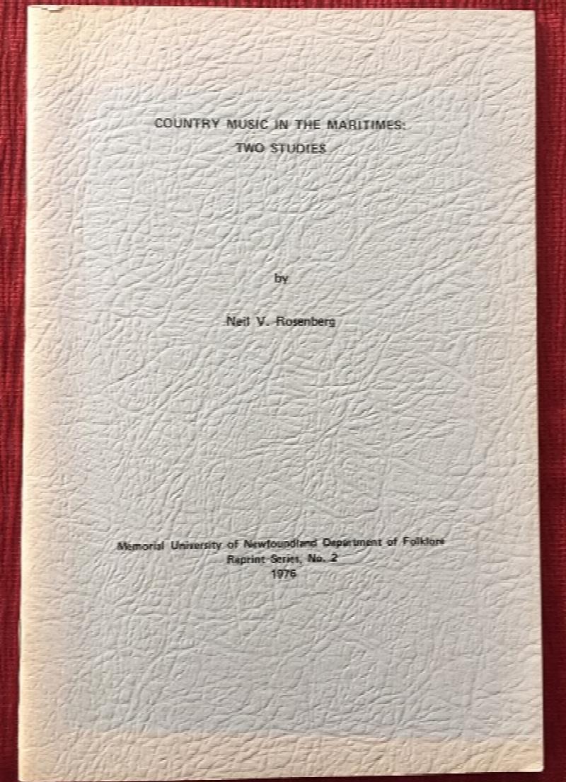 Image for Country Music in the Maritimes:  Two Studies