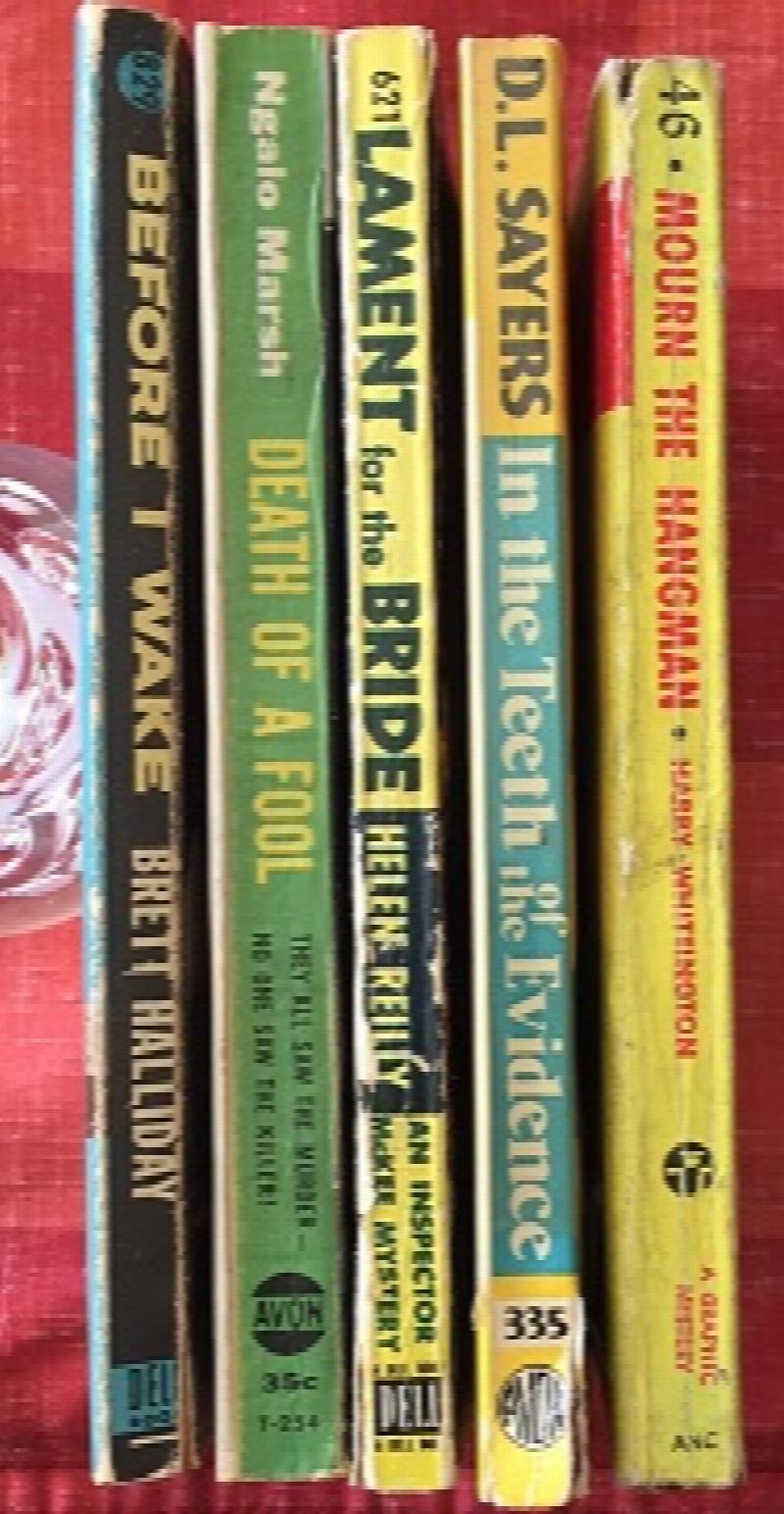 Image for An AFB 5-book mystery multi-pack:  Before I Wake, Death of a Fool, Lament for the Bride, In the Teeth of the Evidence, Mourn the Hangman