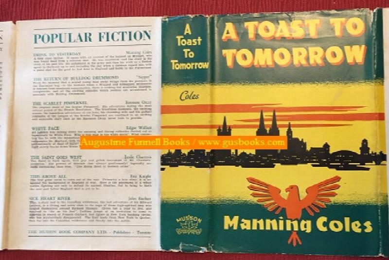 Image for A Toast to To-morrow (Tomorrow)