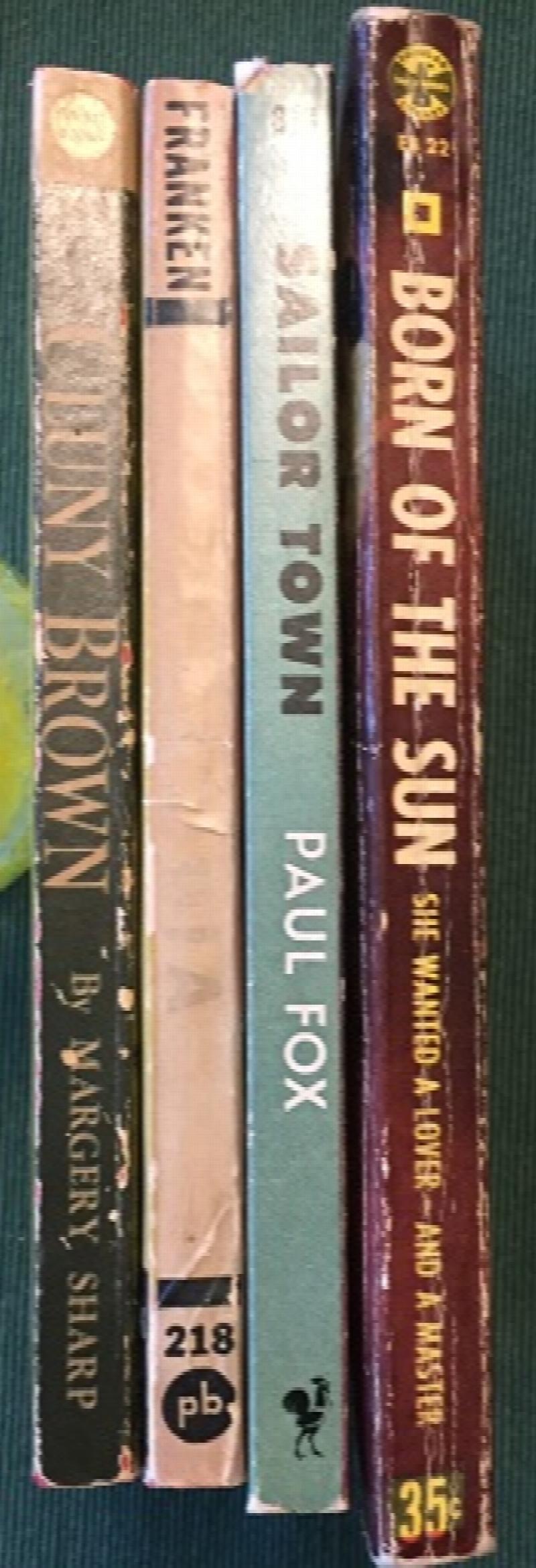 Image for An AFB 4-book general fiction multi-pack: Sailor Town, Claudia, Cluny Brown, Born of the Sun