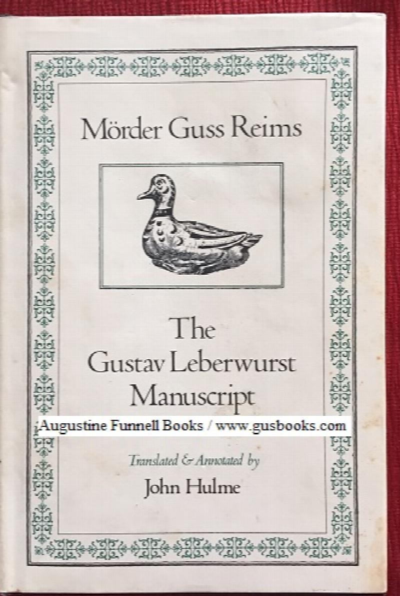 Image for Morder Guss Reims, The Gustav Leberwurst Manuscript