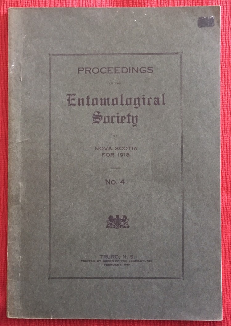 Proceedings of the Entomological Society of Nova Scotia for 1918, No. 4