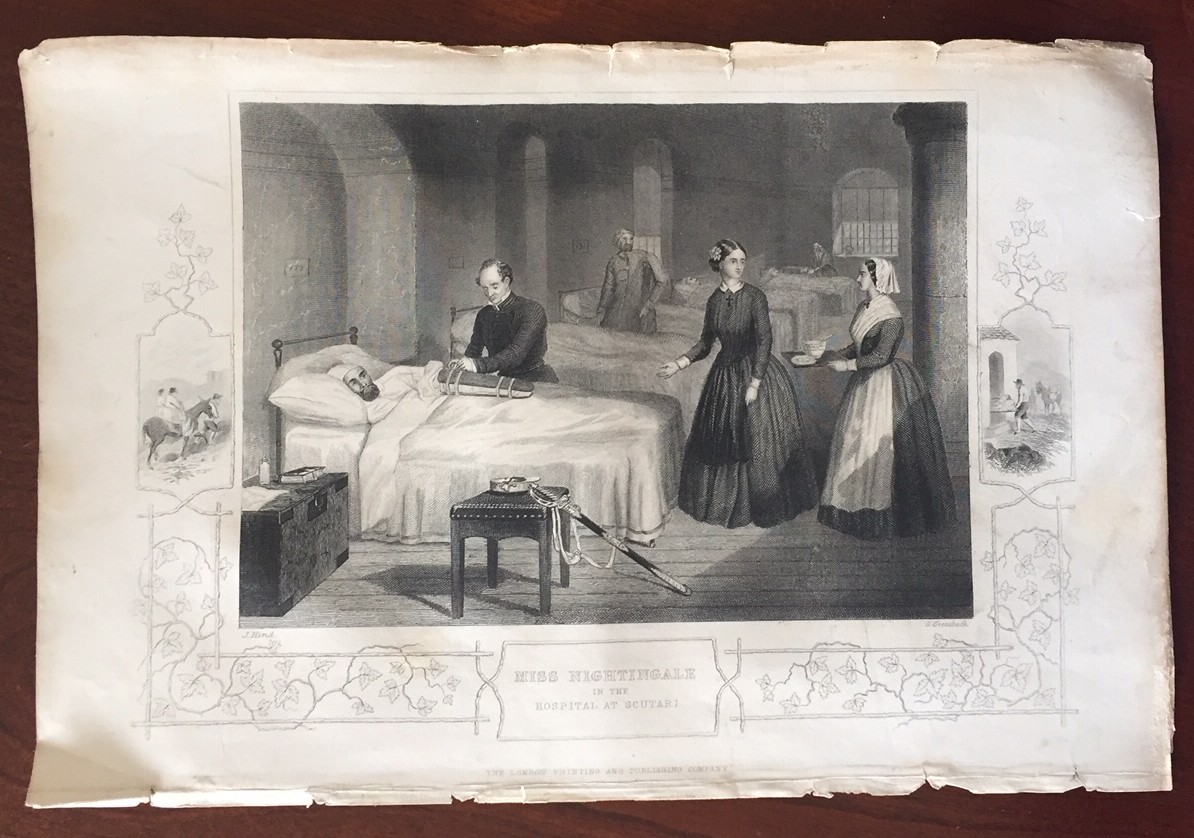 Miss Nightingale in the Hospital at Scutari