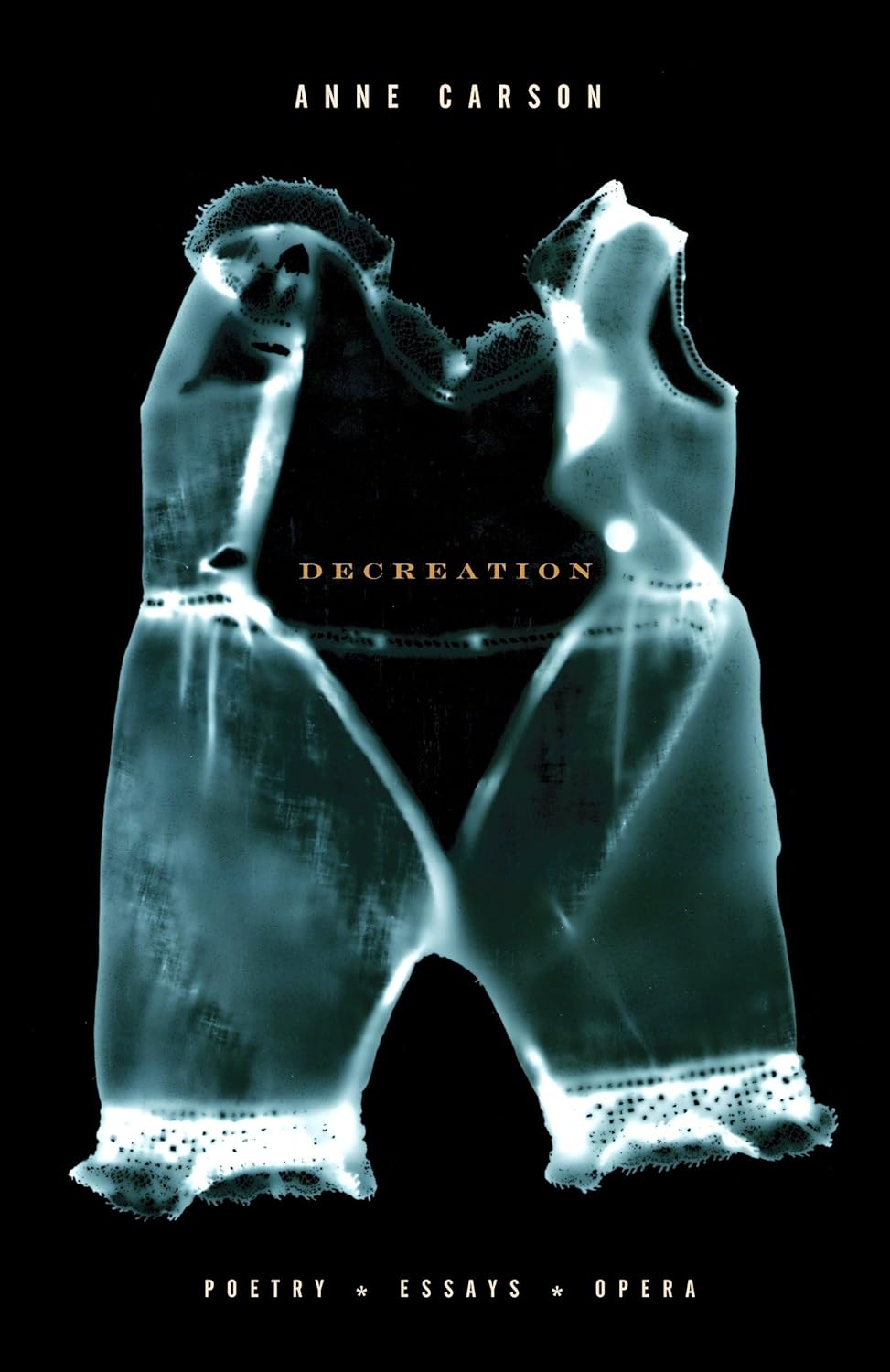 Image for DECREATION, Poetry, Essays, Opera (signed) DECREATION, Poetry, Essays, Opera (signed)
