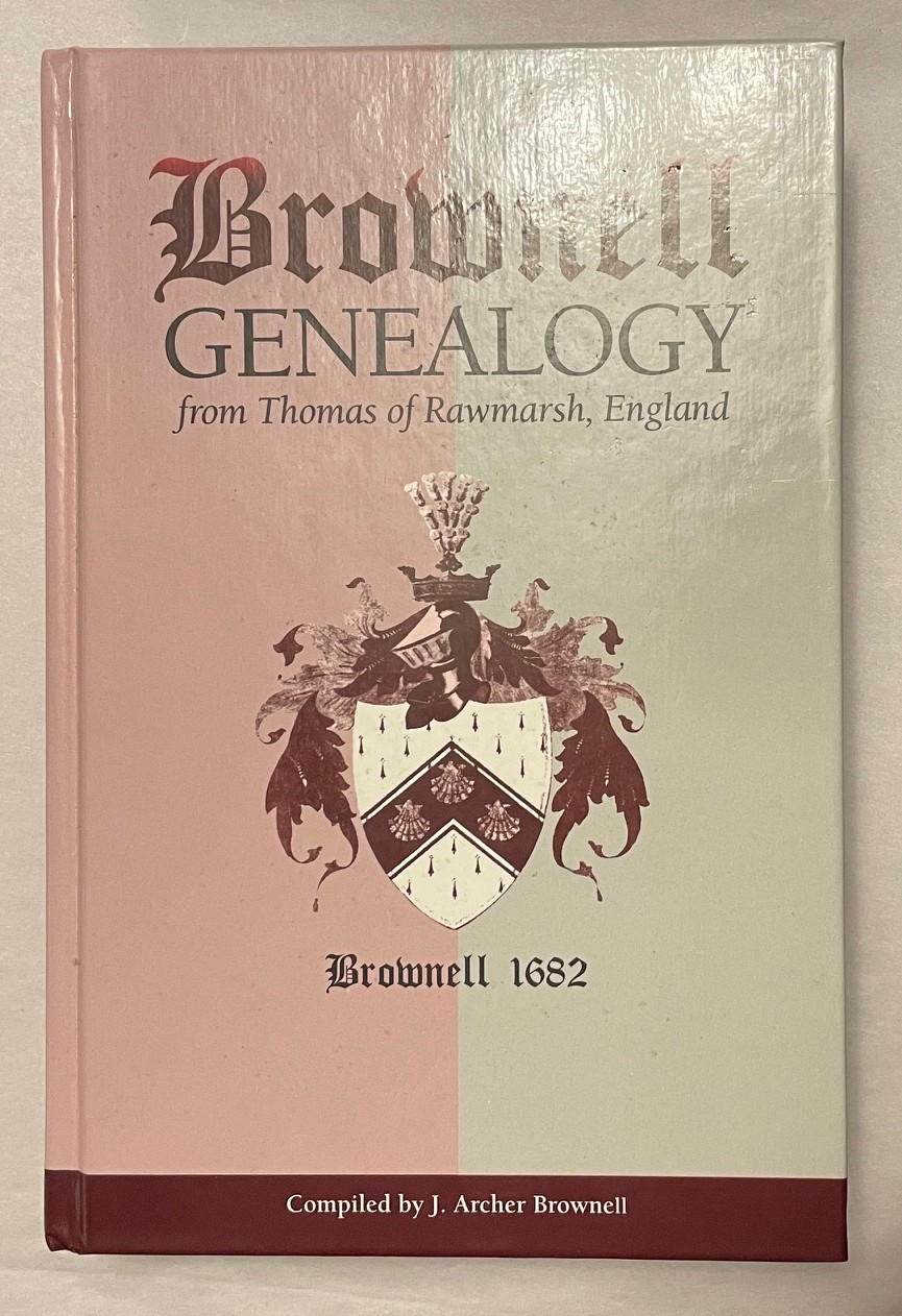 BROWNELL GENEALOGY from Thomas of Rawmarsh, England