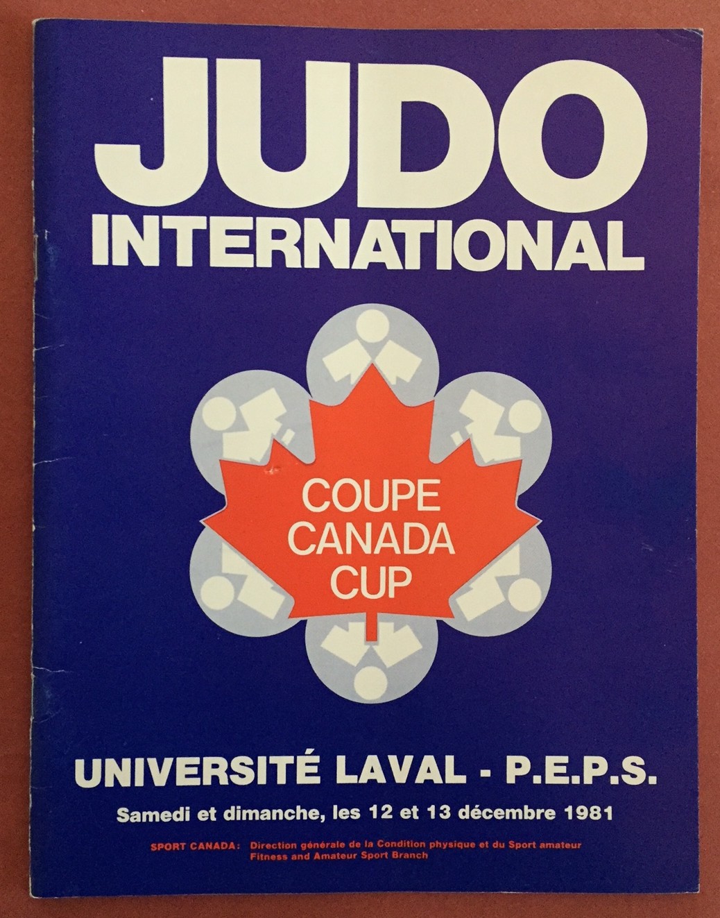 Judo International, Coupe Canada Cup program
