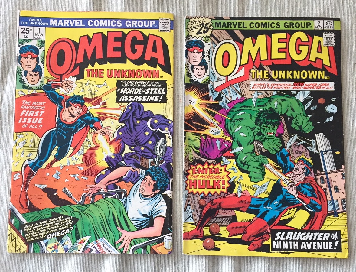 OMEGA the Unknown, Issues 1 through 10