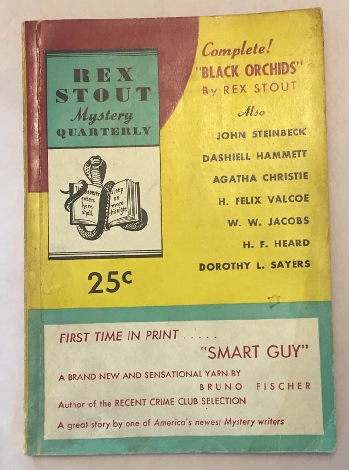 Rex Stout Mystery Quarterly, Summer 1945